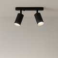 Faretto da soffitto regolabile a doppia testa