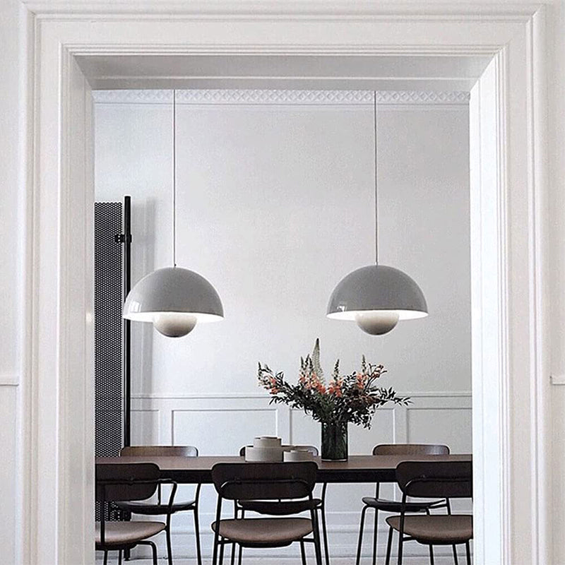 AuraLuxe Lampada a Sospensione LED | Design Moderno | Luce Ambientale Dimmerabile | Illuminazione Elegante per Sala da Pranzo e Soggiorno