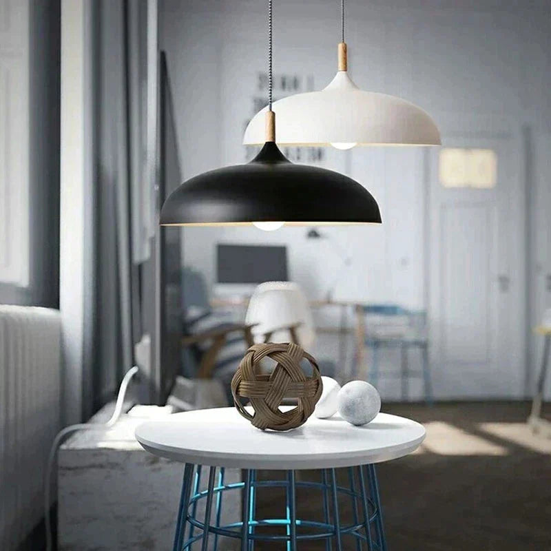Lampada da soffitto in rovere nordico | Luce calda | Design senza tempo | OakLight