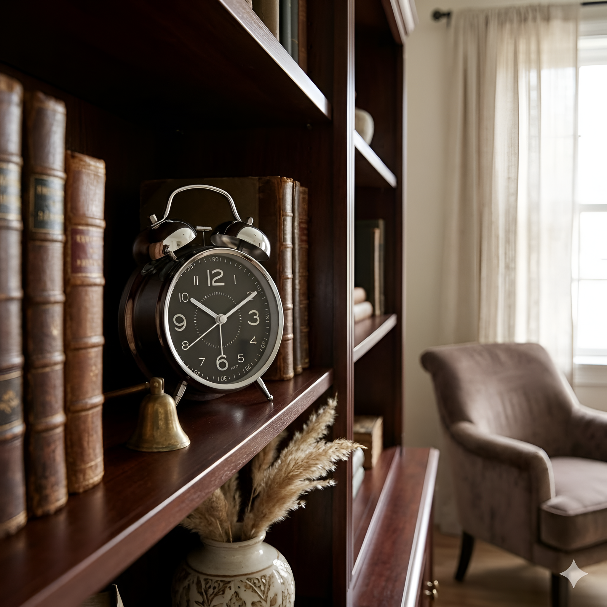 Jaxton - Sveglia con quadrante luminoso in stile moderno