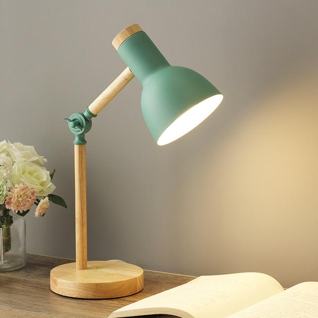 Lampada da scrivania regolabile elegante in stile scandinavo FlexiGlo