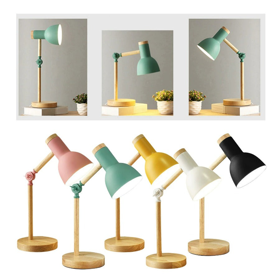 Lampada da scrivania regolabile elegante in stile scandinavo FlexiGlo