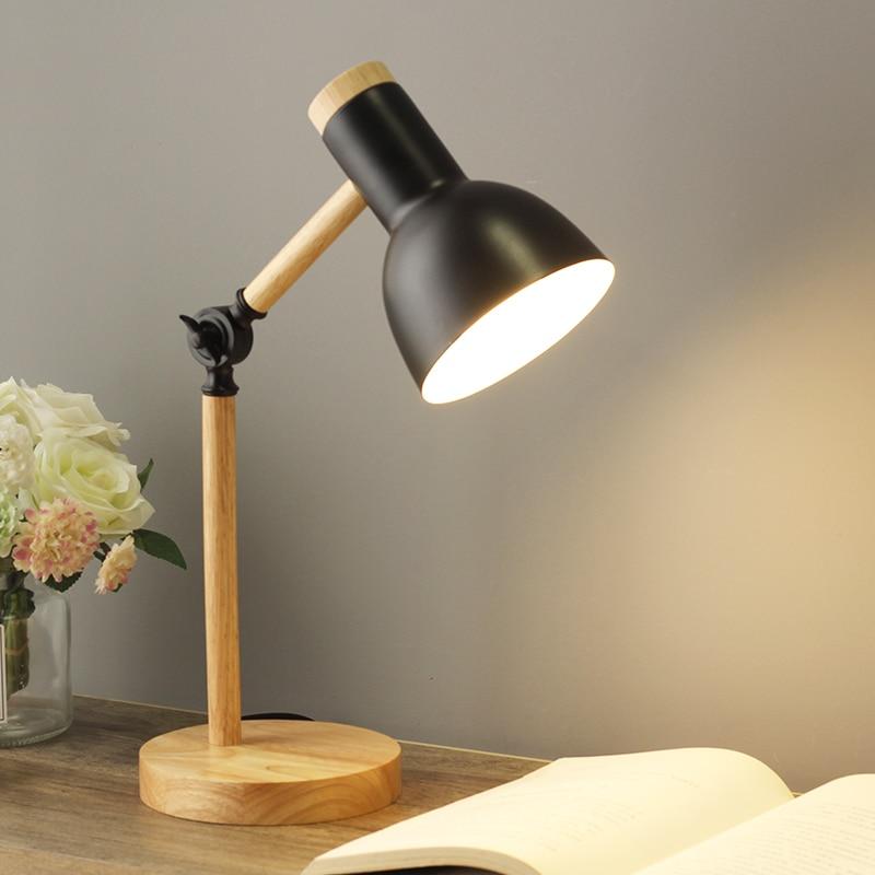 Lampada da scrivania regolabile elegante in stile scandinavo FlexiGlo