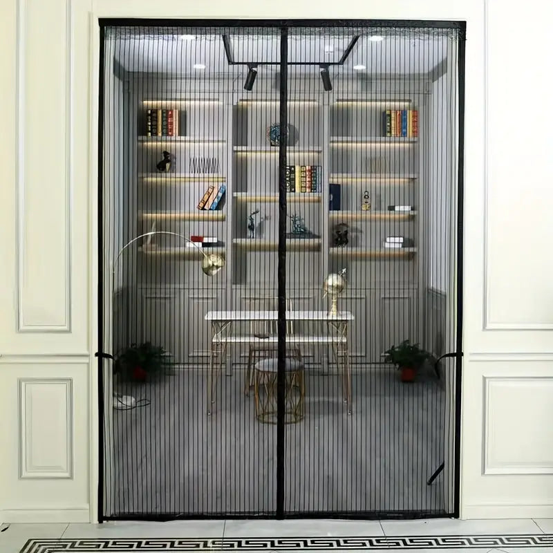 Porta zanzariera magnetica | Chiusura automatica | Nessun trapano necessario | Airlock