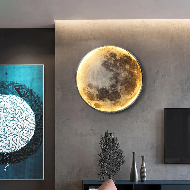 Lampada Magica a Forma di Luna – Illuminazione Suggestiva per la Tua Camera da Letto