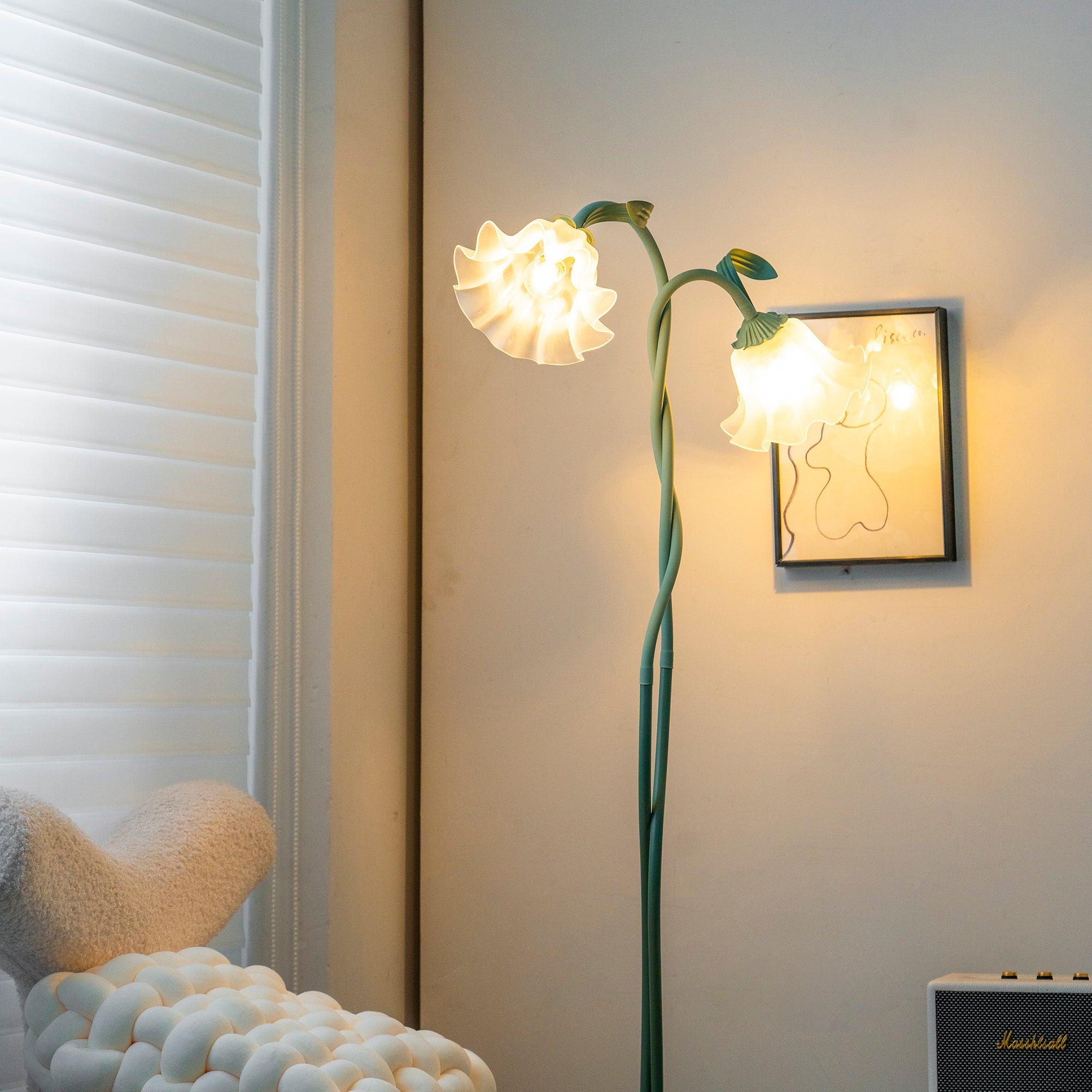 Arvella | Lampada da Terra Elegante con Illuminazione Ambientale Morbida