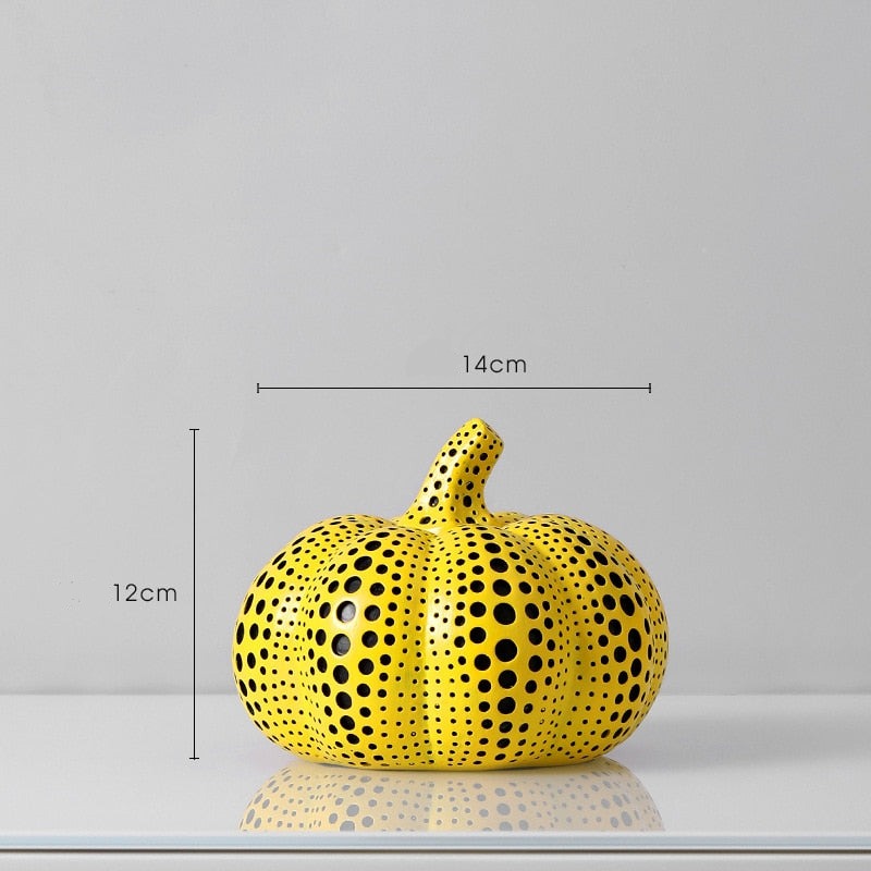 Skanto | Sculture di Zucche in Stile Kusama Yayoi