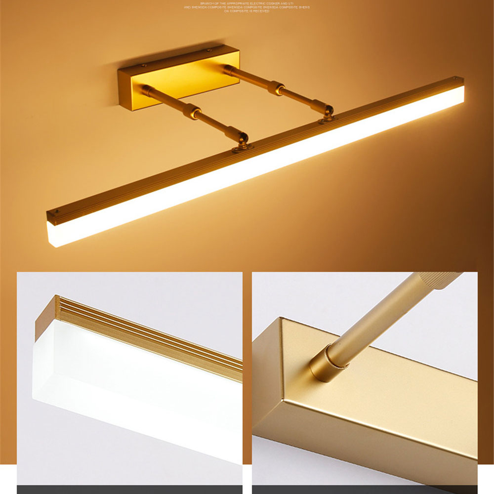 Lampada da Parete LED Impermeabile per Specchio da Bagno