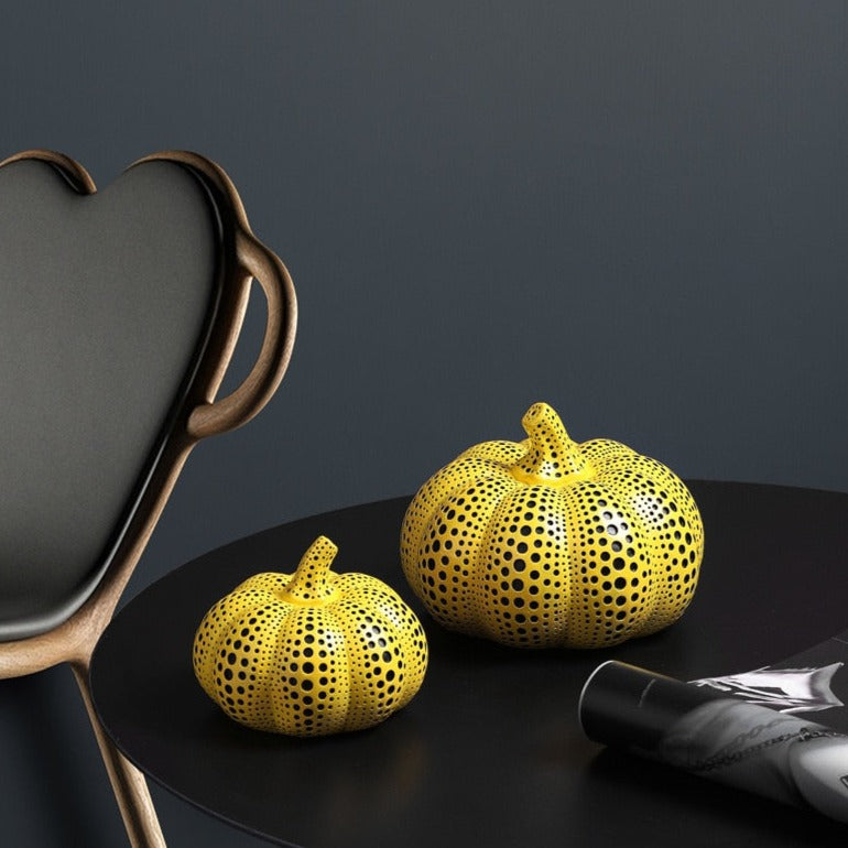 Skanto | Sculture di Zucche in Stile Kusama Yayoi