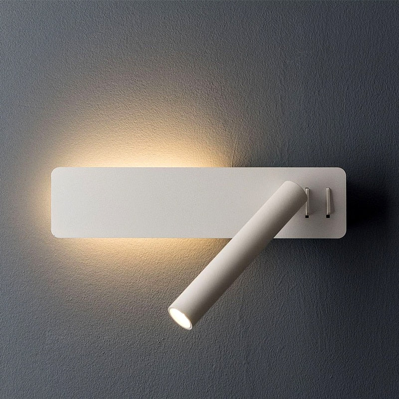 Applique LED girevole per la lettura a letto