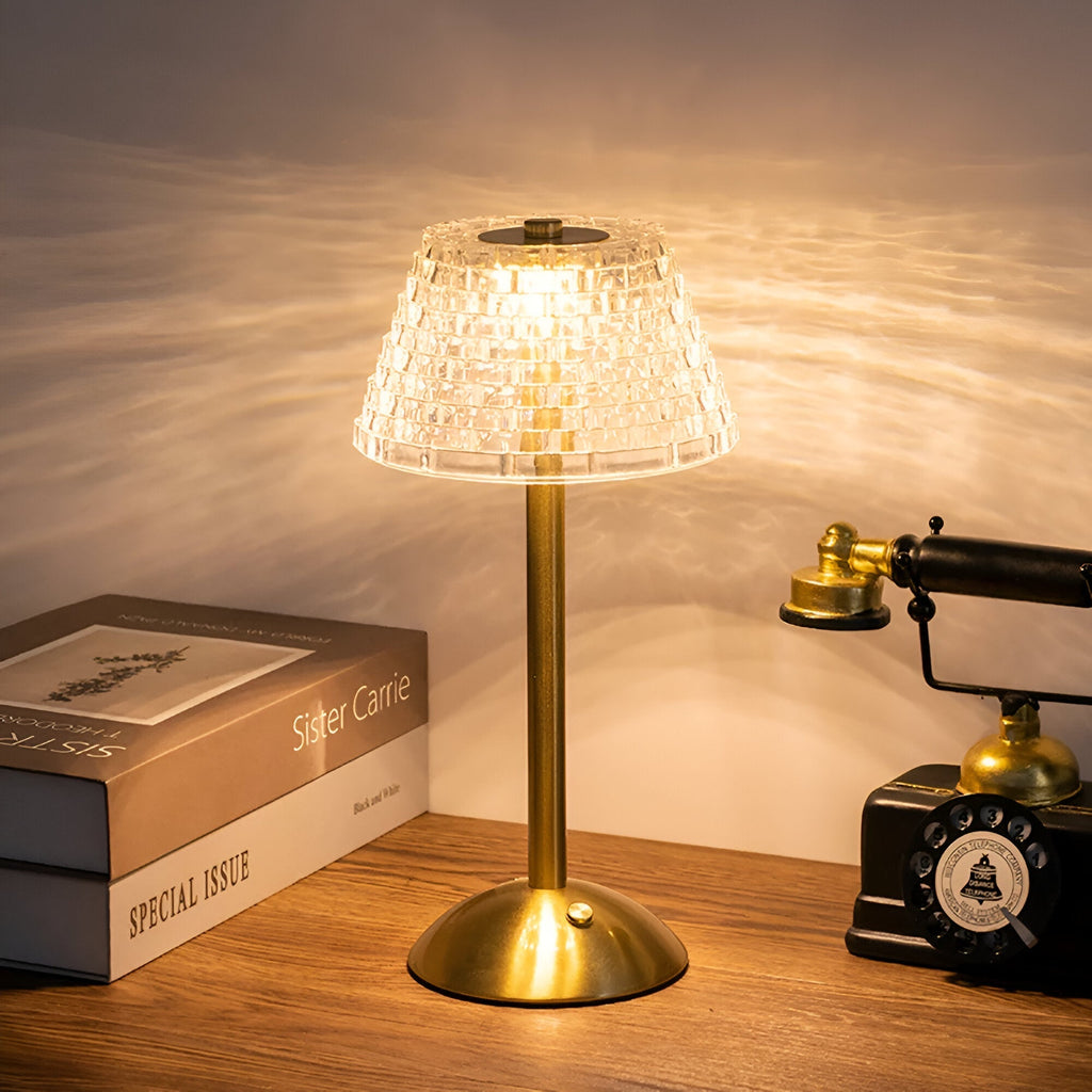 Valerie | Lampada da Tavolo Wireless Elegante con Design Senza Tempo