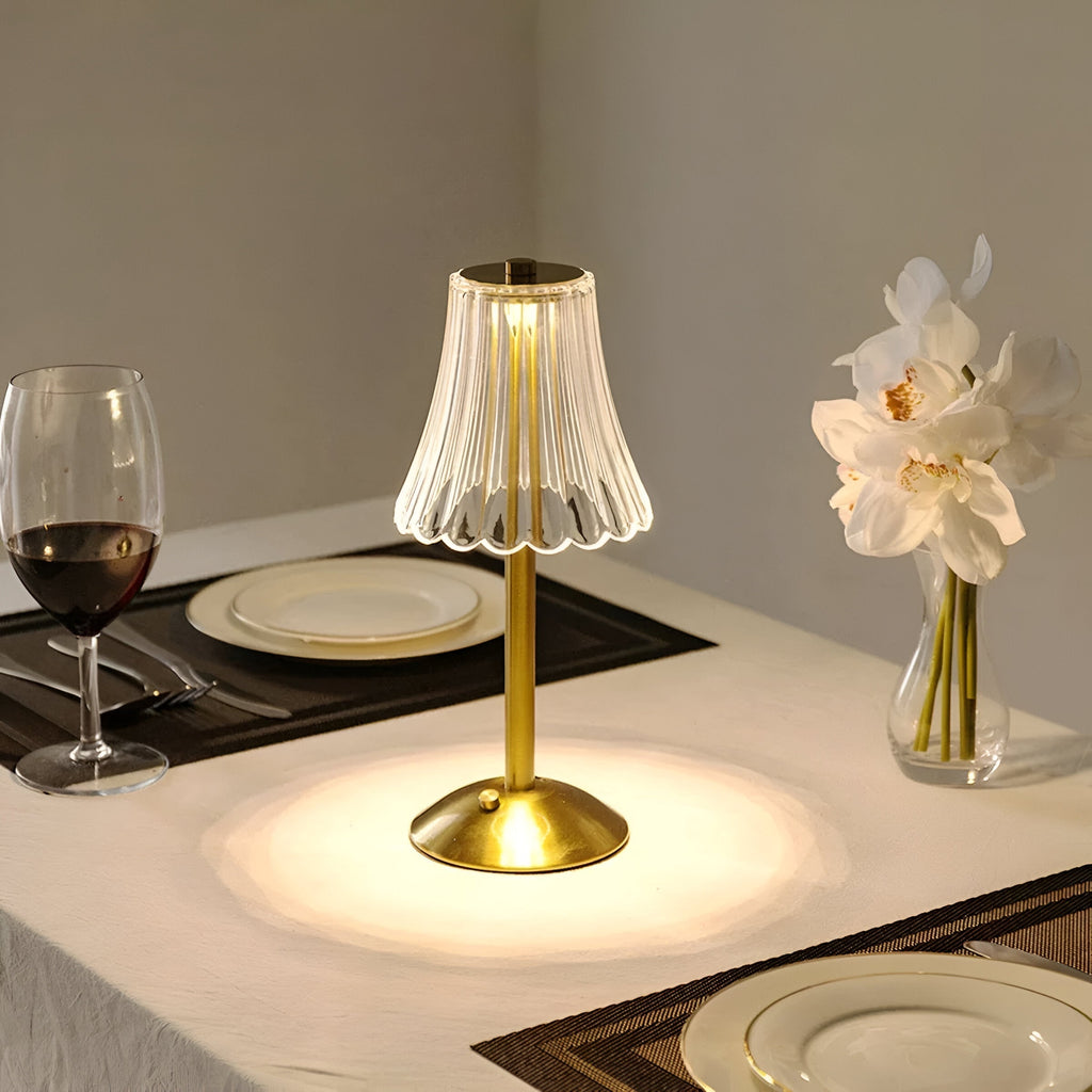 Valerie | Lampada da Tavolo Wireless Elegante con Design Senza Tempo