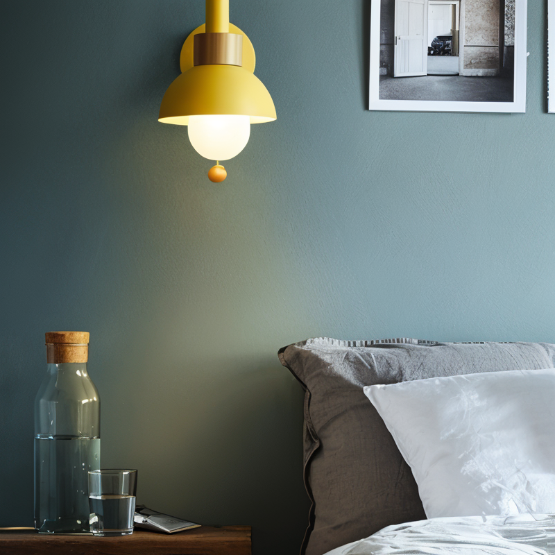 Lampada da Parete Pastel per Camera da Letto e Soggiorno