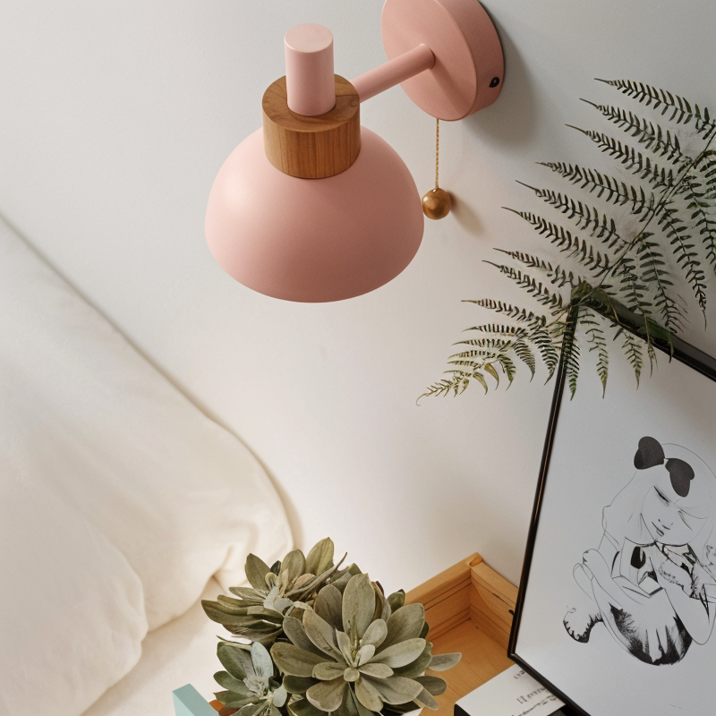Lampada da Parete Pastel per Camera da Letto e Soggiorno
