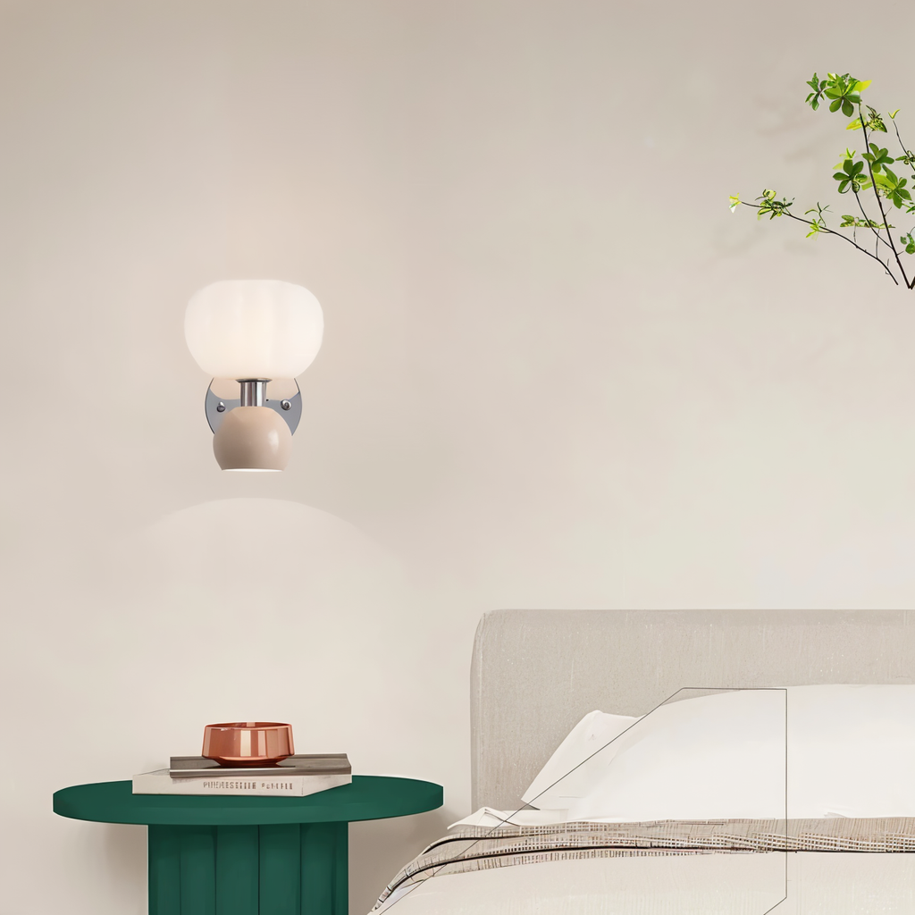 Lampada da parete LED per un'illuminazione accogliente e stilosa
