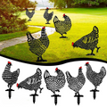 Decorazione da giardino con galline | Resistente alle intemperie | Decorazione esterna | Henscape