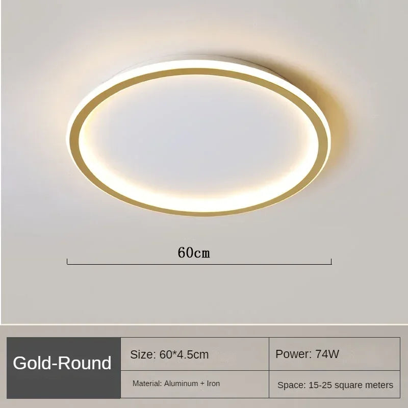 Lampada da soffitto rotonda scandinava - NordicGlow