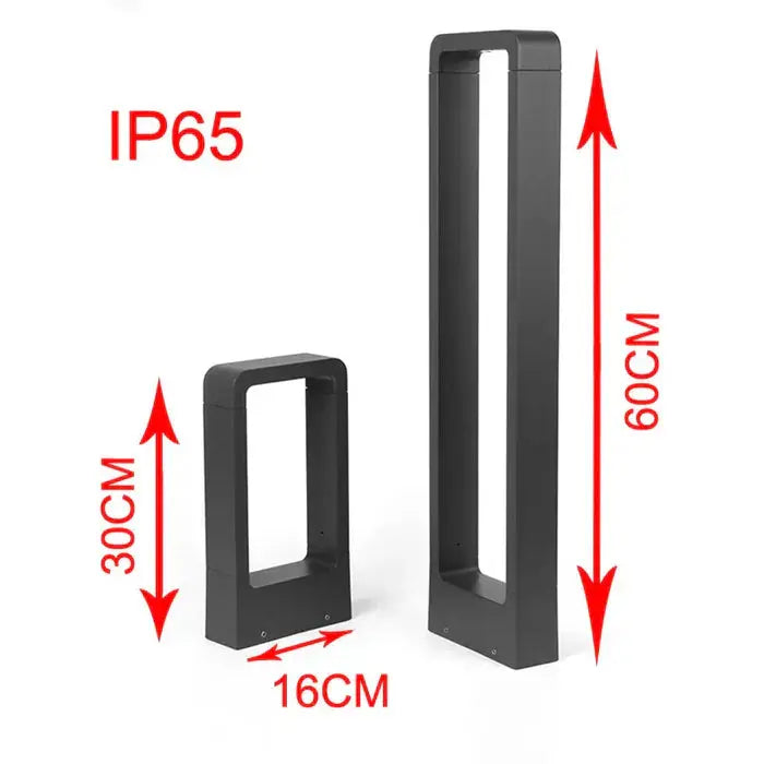 Lampada da pollone a LED | Illuminazione calda per sentieri | Grado di protezione IP65 | PathLuma