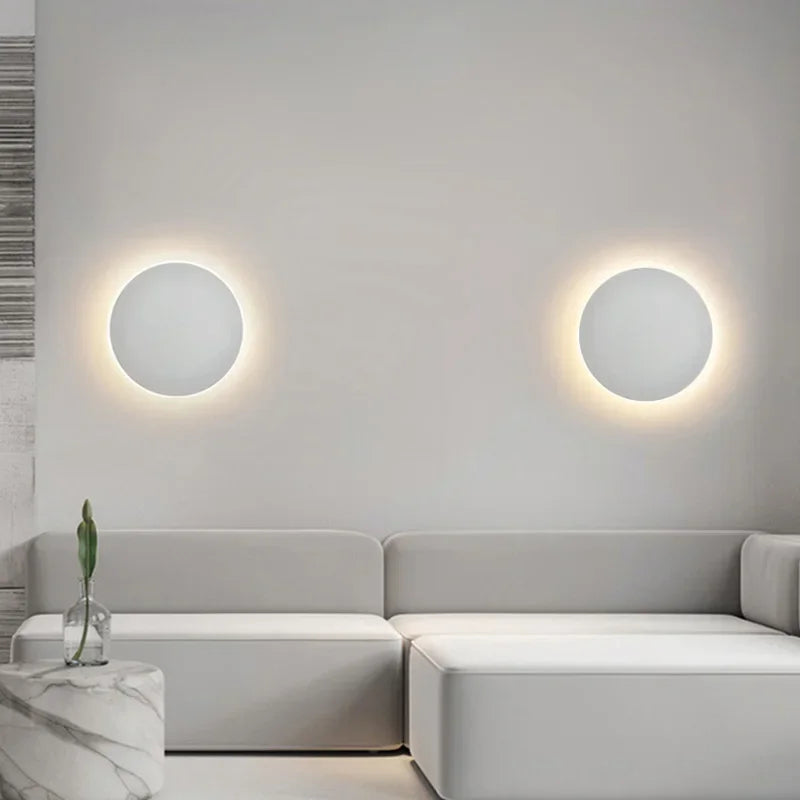 Lampada a Sfera LED da Parete con Effetto Lucido