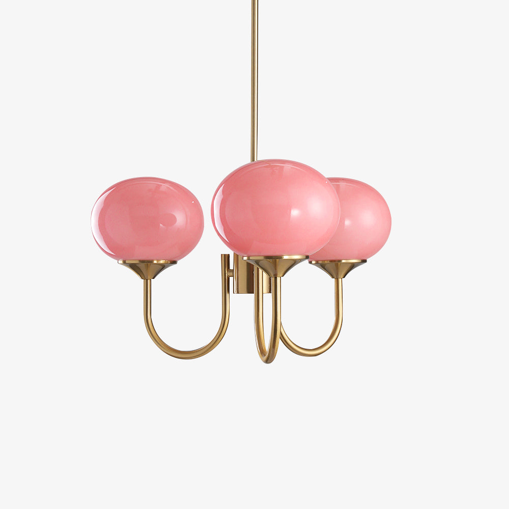 AuroraGlow - Lampadario Marshmallow