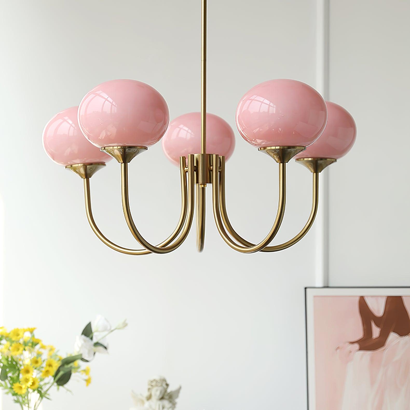 AuroraGlow - Lampadario Marshmallow