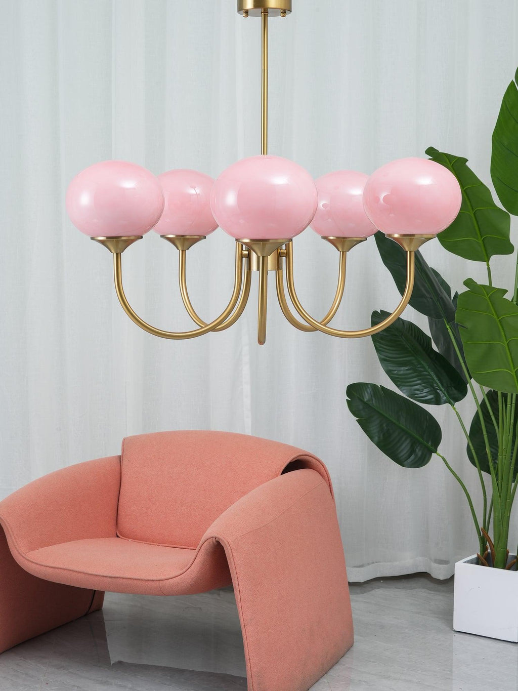 AuroraGlow - Lampadario Marshmallow