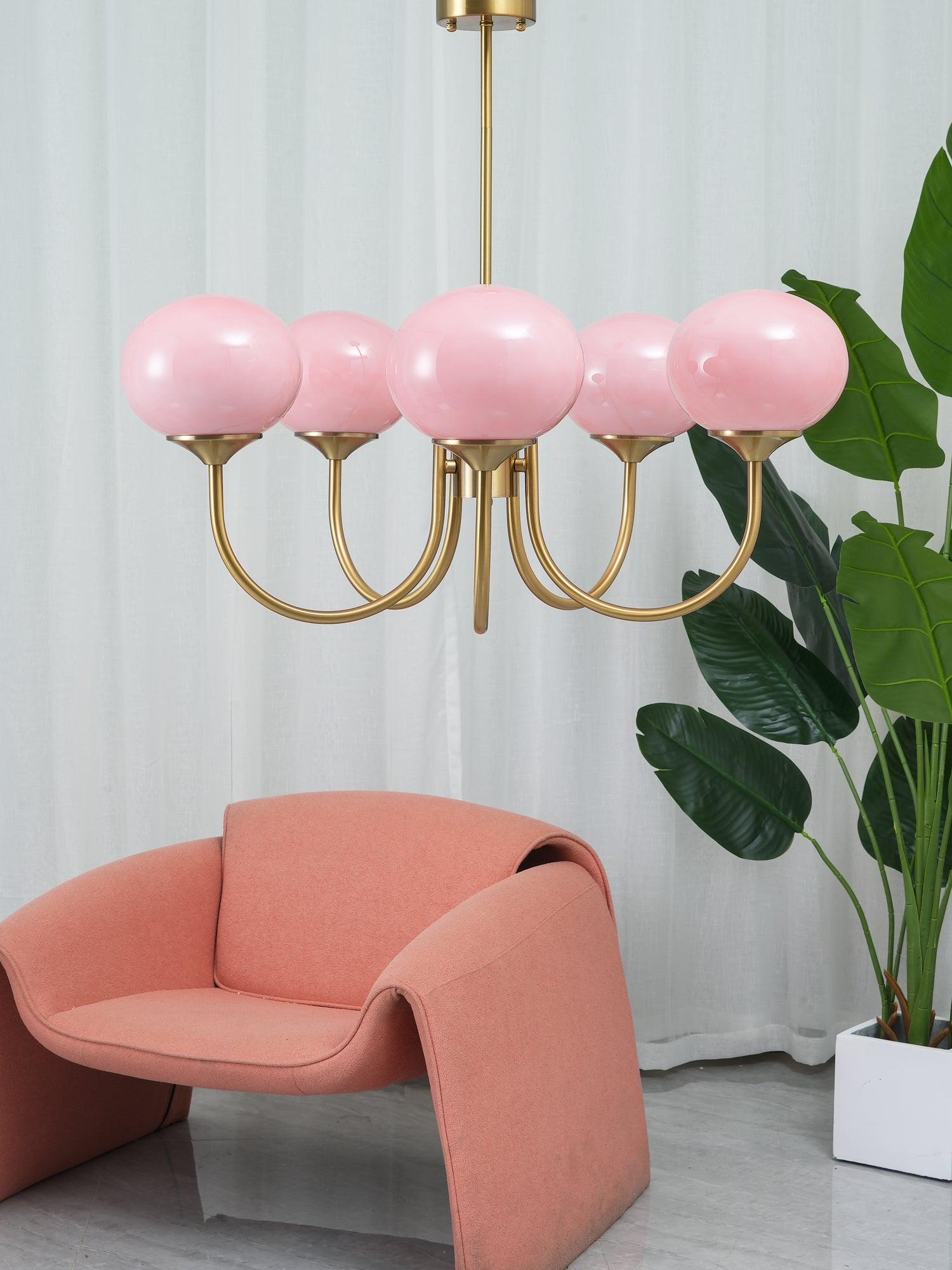 AuroraGlow - Lampadario Marshmallow