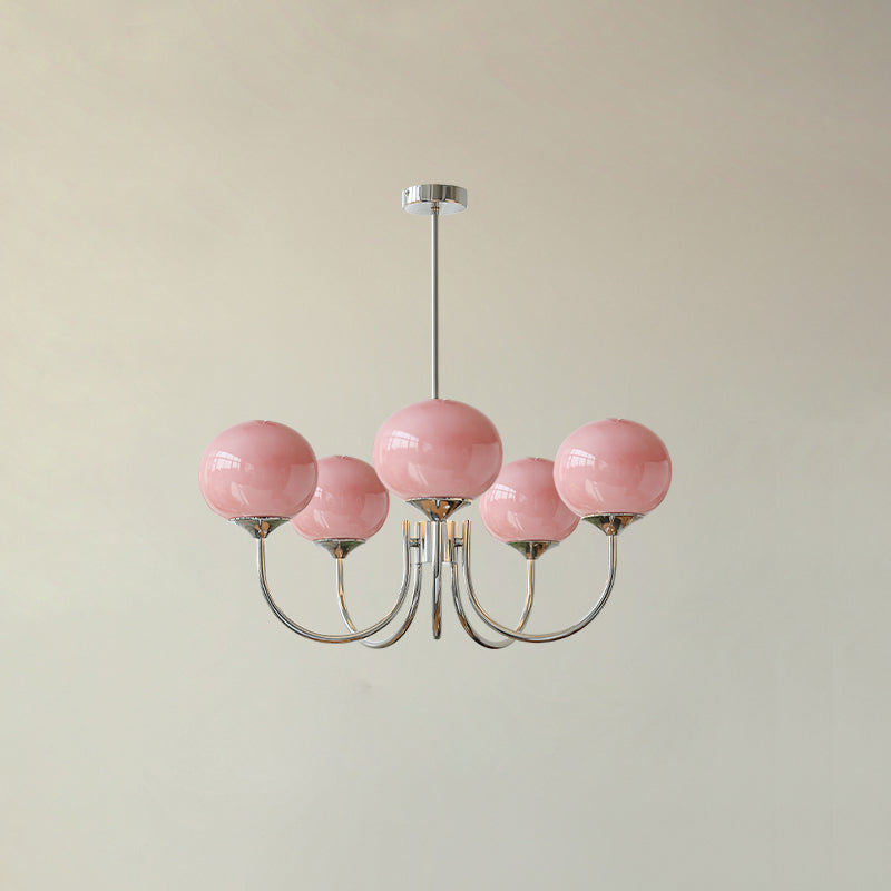 AuroraGlow - Lampadario Marshmallow