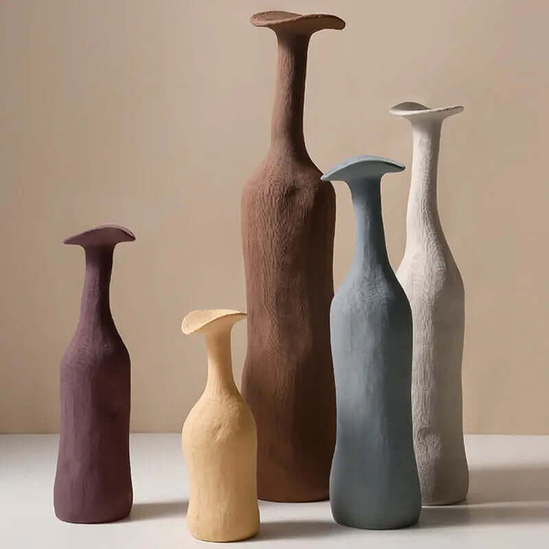 Vasi color Morandi minimalisti
