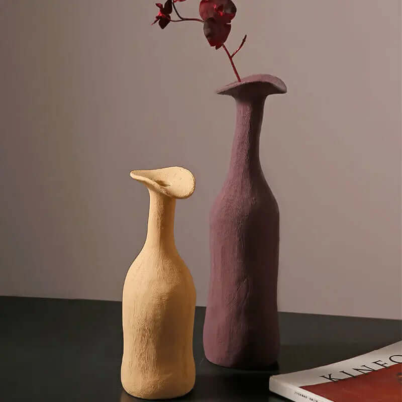 Vasi color Morandi minimalisti