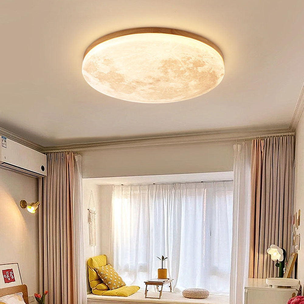 Luna Rotonda | Lampada da soffitto LED rotonda minimalista