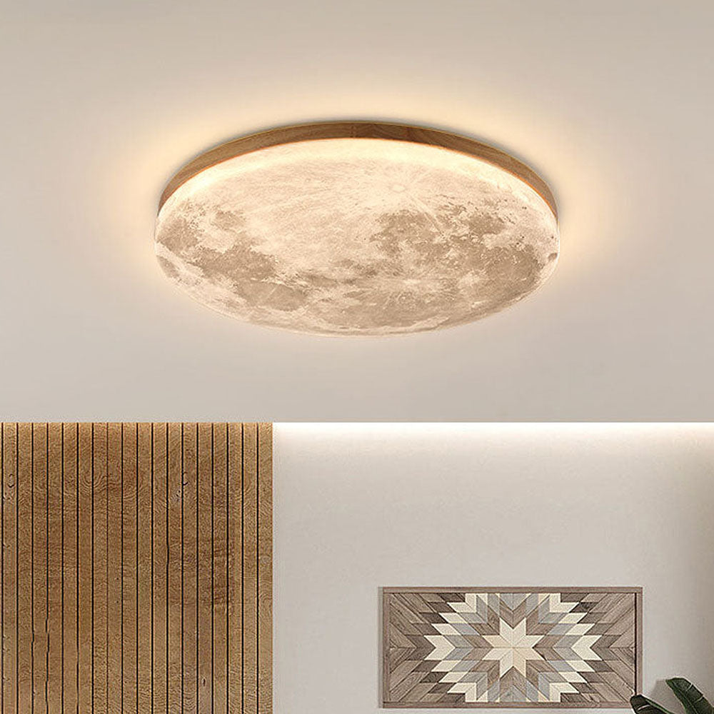 Luna Rotonda | Lampada da soffitto LED rotonda minimalista