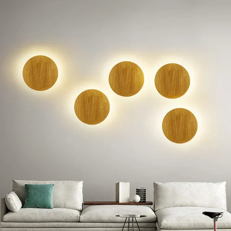 Lampade da Parete Nordic Wood – Lampade LED Moderne da Parete in Design Scandinavo