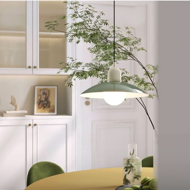 Moderno Lampadario Macaron Bauhaus – Ombra in Ferro