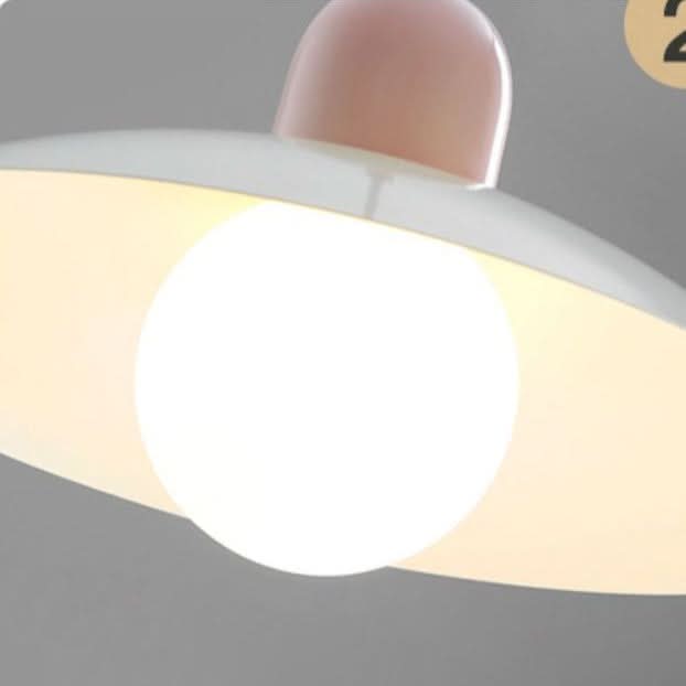 Moderno Lampadario Macaron Bauhaus – Ombra in Ferro