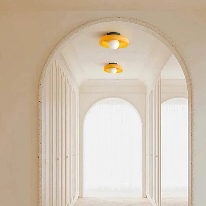 Lampada da soffitto LED rotonda moderna per soggiorno e camera da letto