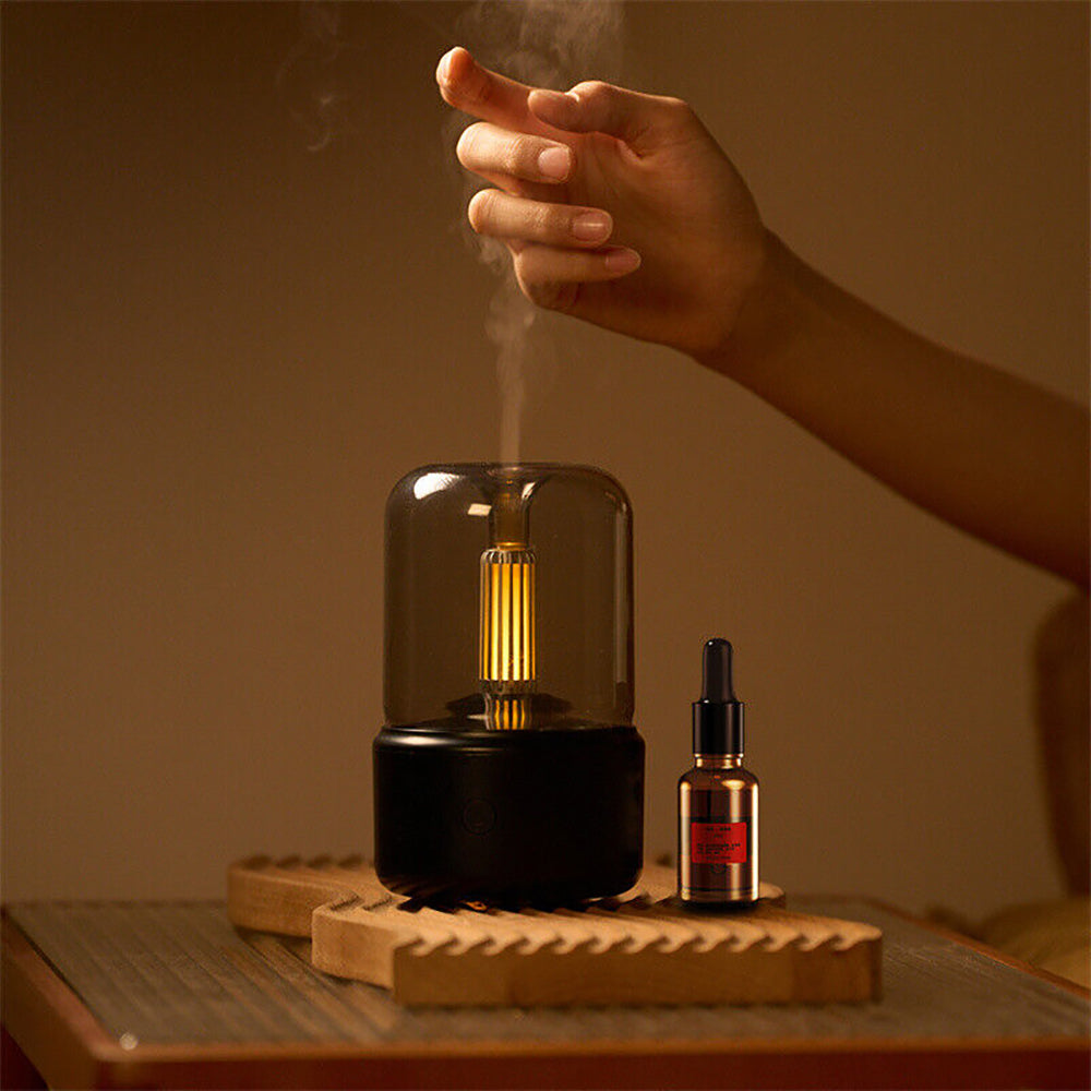 Diffusore Aroma Portatile Nebulizzatore Umidificatore Essenziale
