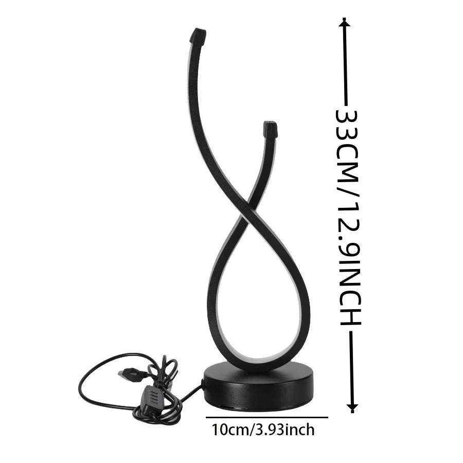 Lumoara LED Lampada da Tavolo | Dimmerabile | 3 Temperature di Luce | Design Moderno