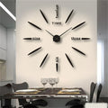 Nuovo grande orologio da parete in acrilico con stile unico