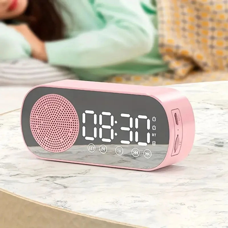 Orologio digitale con altoparlante Bluetooth e radio FM