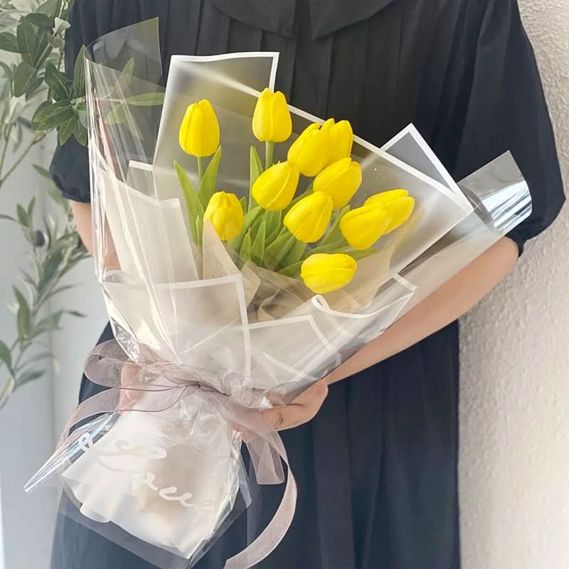 Bouquet di Tulipani Artificiali con Fiori Realistici