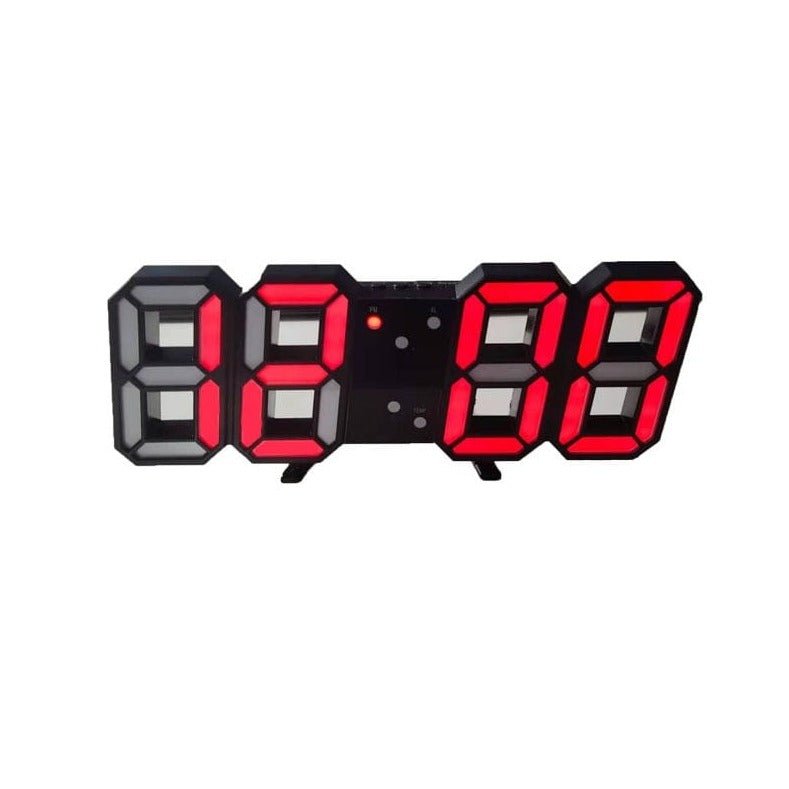 Orologio da Parete Digitale 3D LED – Design Moderno con Funzione Dimmer e Visibilità Ottimale