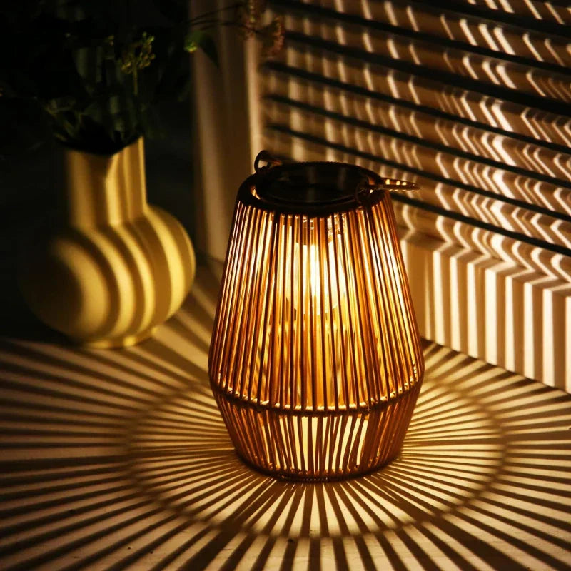 Lampade da Giardino Artigianali Solari da Esterno | Illuminazione Paesaggistica Impermeabile per Villa e Decorazione della Terrazza - Alpho