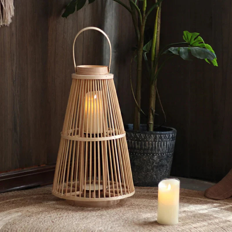 Lanterna in Rattan