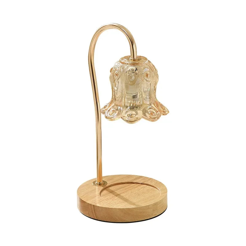 Skanto | Lampada Riscaldante per Candele a Forma di Fiore