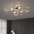 Lampadario Garduru Dimbar | Design Moderno | Luce LED con Luminosità Regolabile | Perfetto per il Soggiorno e la Sala da Pranzo