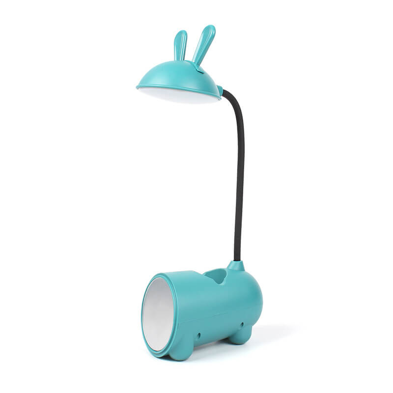 Lampada da scrivania LED Touch USB a forma di coniglio creativo