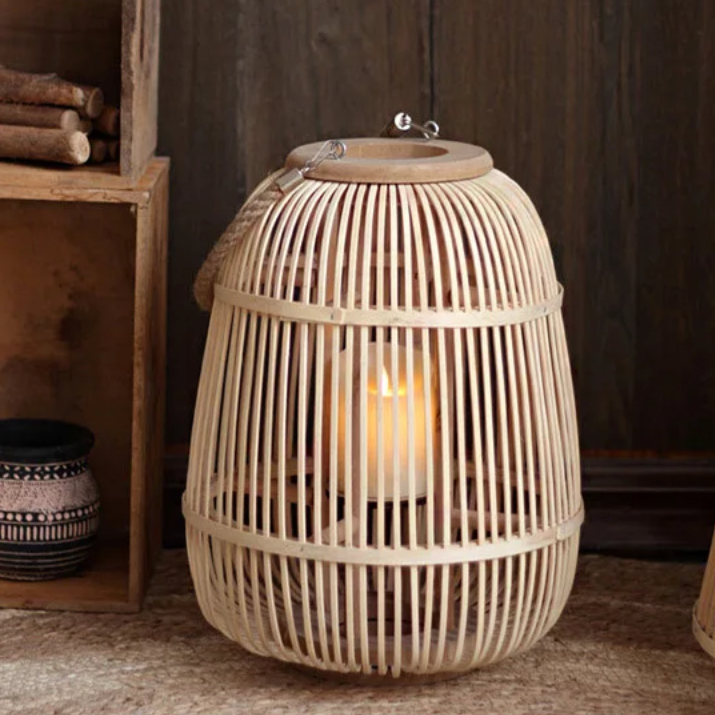 Lanterna in Rattan