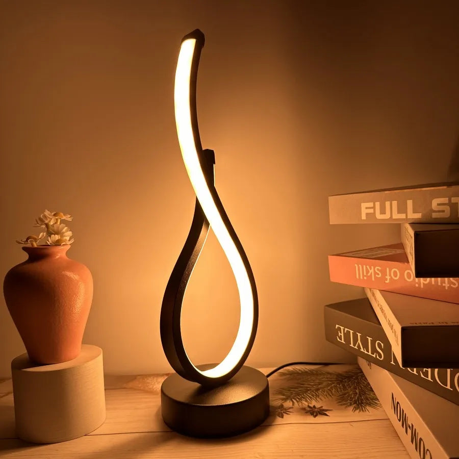 Lumoara LED Lampada da Tavolo | Dimmerabile | 3 Temperature di Luce | Design Moderno