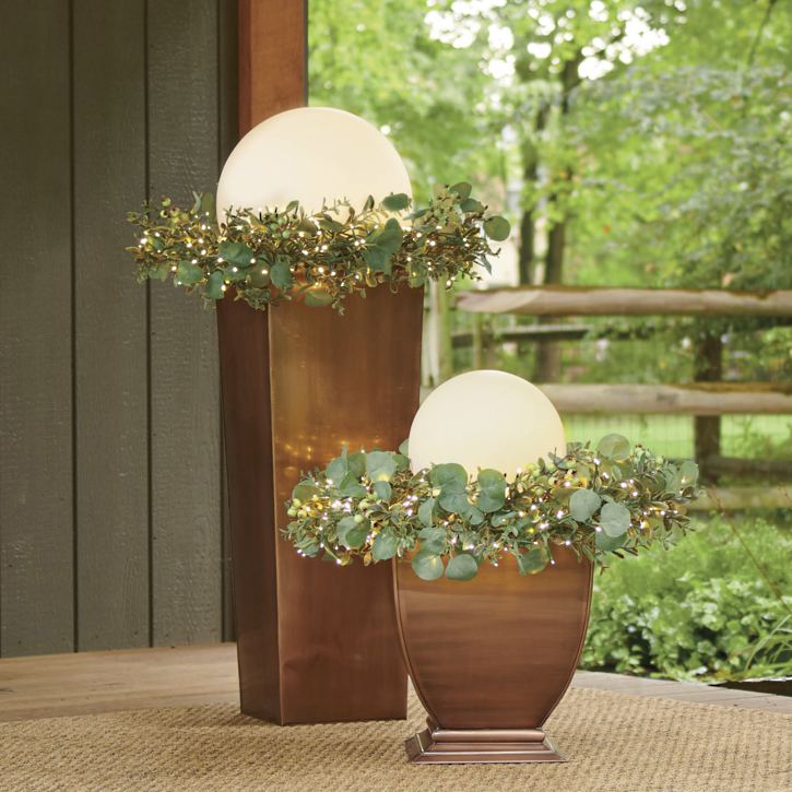 Luce da Giardino LED Rotonda Impermeabile con 16 Colori e Telecomando - Perfetta per Giardino, Portico e Feste